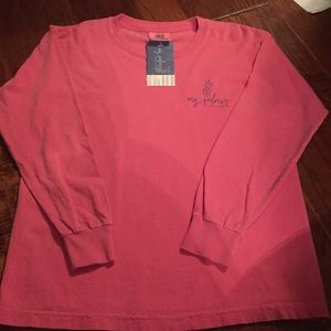 Comfort colors t shirt with bicycle design